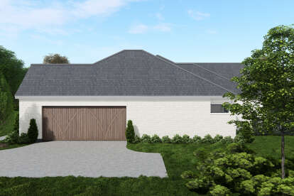 Modern Transitional House Plan #3571-00028 Elevation Photo