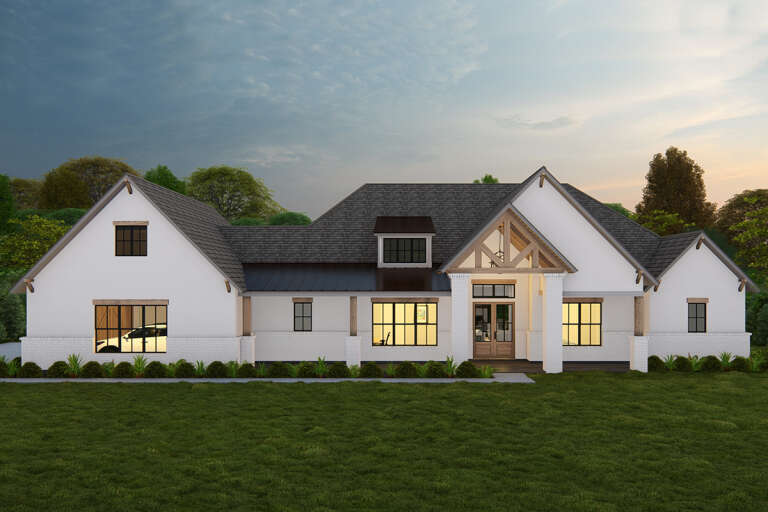 House Plan House Plan #33710 Front Elevation 