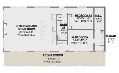 Main Floor for House Plan #1462-00162