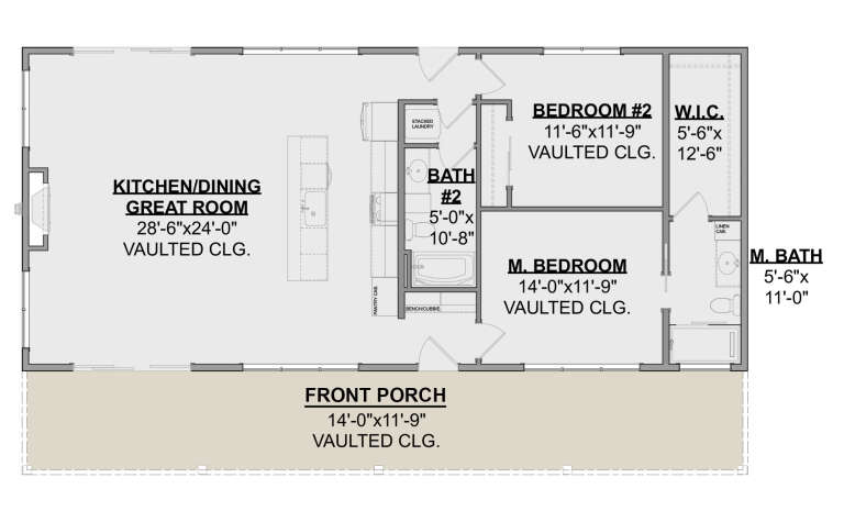House Plan House Plan #33711 Drawing 1