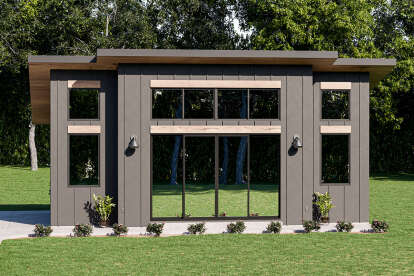 Modern House Plan #1462-00163 Elevation Photo