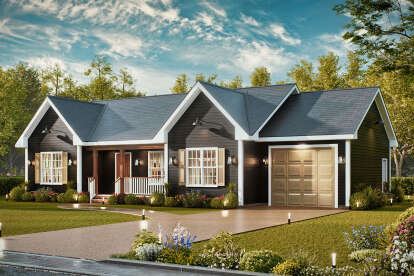 Country House Plan #699-00424 Elevation Photo