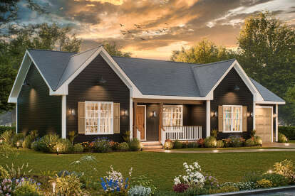 Country House Plan #699-00424 Elevation Photo