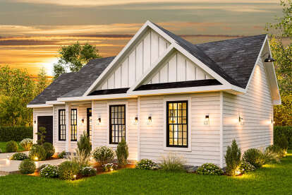 Modern Farmhouse House Plan #699-00426 Elevation Photo