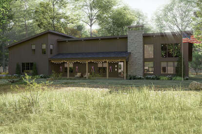 Barn House Plan #963-01168 Elevation Photo