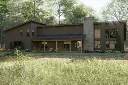 Barn House Plan #963-01168 Elevation Photo