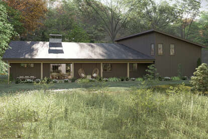 Barn House Plan #963-01168 Elevation Photo
