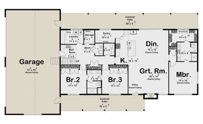 Main Floor  for House Plan #963-01168