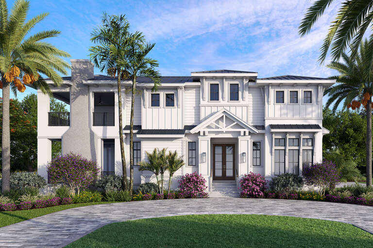 House Plan House Plan #33718 Front Elevation 