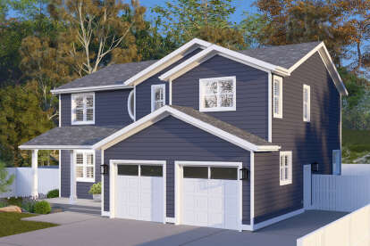 Traditional House Plan #2802-00414 Elevation Photo