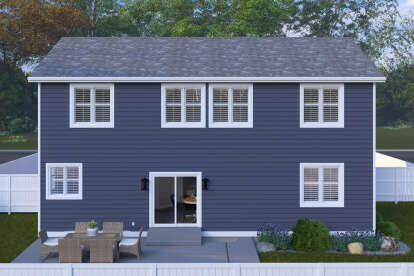Traditional House Plan #2802-00414 Elevation Photo