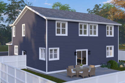 Traditional House Plan #2802-00414 Elevation Photo