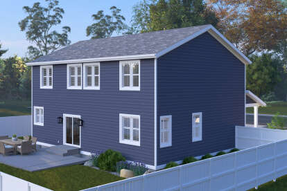 Traditional House Plan #2802-00414 Elevation Photo