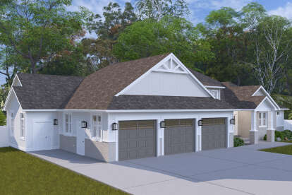 Craftsman House Plan #2802-00415 Elevation Photo