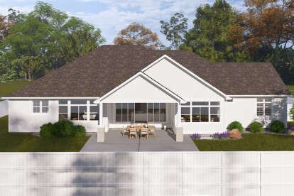 Craftsman House Plan #2802-00415 Elevation Photo