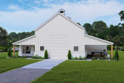 Barn House Plan #3571-00031 Elevation Photo