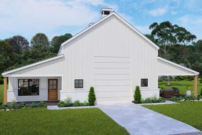 Barn House Plan #3571-00031 Elevation Photo