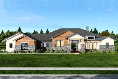 Craftsman House Plan #3571-00032 Elevation Photo