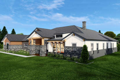 Craftsman House Plan #3571-00032 Elevation Photo