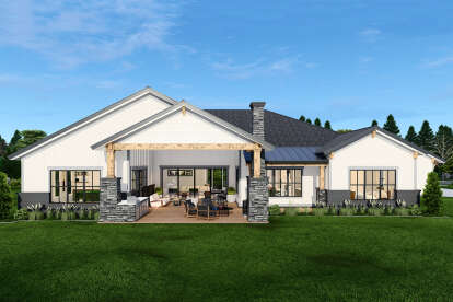Craftsman House Plan #3571-00032 Elevation Photo