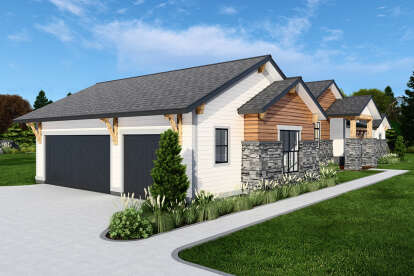 Craftsman House Plan #3571-00032 Elevation Photo