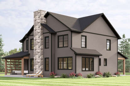Craftsman House Plan #5032-00367 Elevation Photo