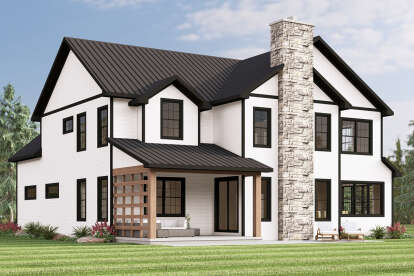 Craftsman House Plan #5032-00367 Elevation Photo