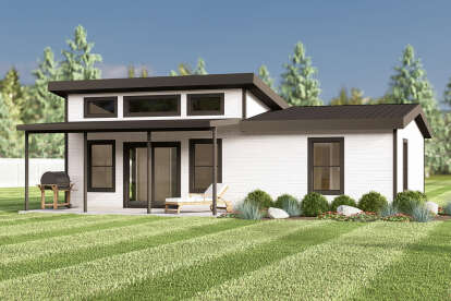 Modern House Plan #5032-00368 Elevation Photo