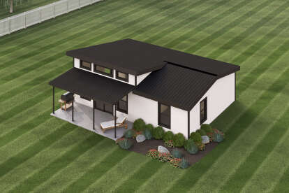 Modern House Plan #5032-00368 Elevation Photo