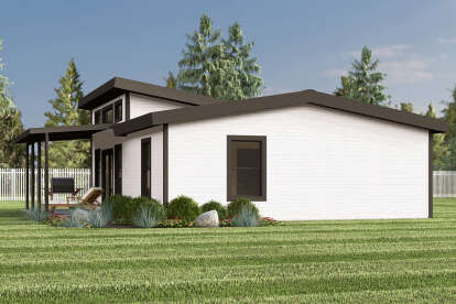 Modern House Plan #5032-00368 Elevation Photo