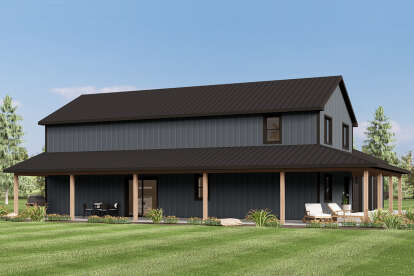 Barn House Plan #5032-00369 Elevation Photo