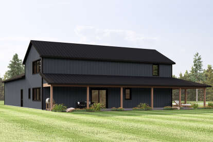 Barn House Plan #5032-00369 Elevation Photo