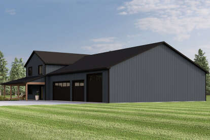 Barn House Plan #5032-00369 Elevation Photo