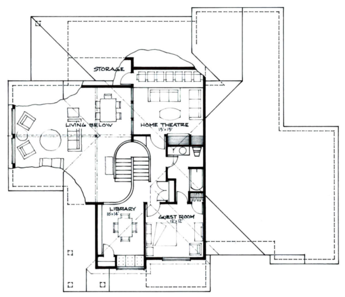 Floorplan 2 for House Plan #192-00034