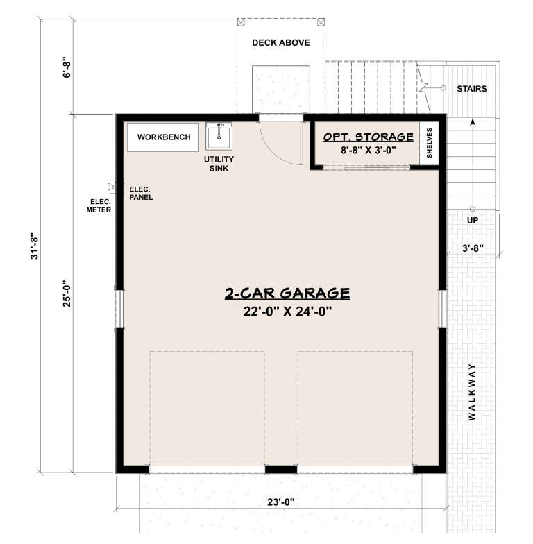 House Plan House Plan #33733 Drawing 1