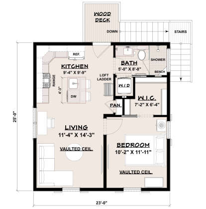 Second Floor for House Plan #6407-00002