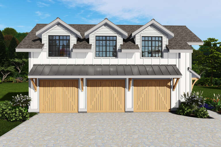 House Plan House Plan #33734 Front Elevation 