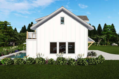 Modern Farmhouse House Plan #3571-00033 Elevation Photo