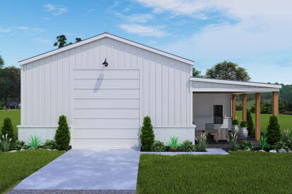 Barn House Plan #3571-00034 Elevation Photo