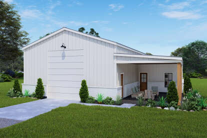 Barn House Plan #3571-00034 Elevation Photo