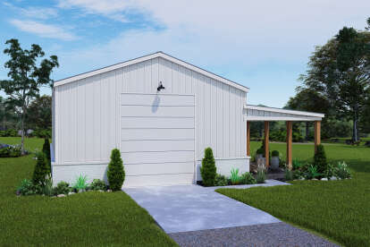 Barn House Plan #3571-00034 Elevation Photo