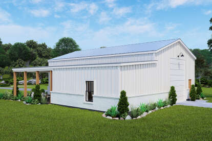 Barn House Plan #3571-00034 Elevation Photo