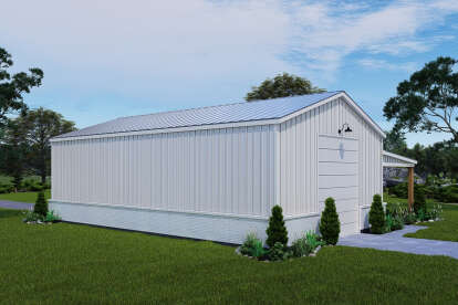 Barn House Plan #3571-00034 Elevation Photo