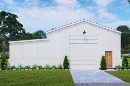 Barn House Plan #3571-00034 Elevation Photo