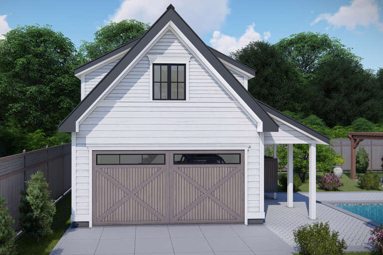 House Plan House Plan #33737 Front Elevation 