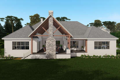 Craftsman House Plan #3571-00037 Elevation Photo
