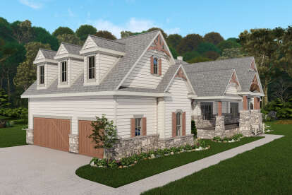 Craftsman House Plan #3571-00037 Elevation Photo