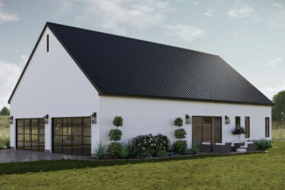 Barn House Plan #963-01170 Elevation Photo