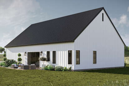 Barn House Plan #963-01170 Elevation Photo