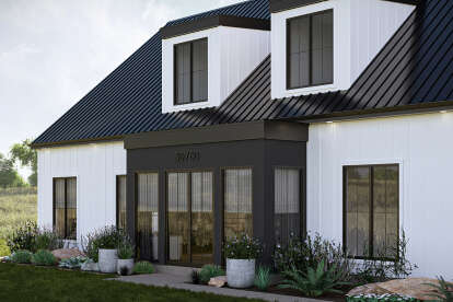 Barn House Plan #963-01170 Elevation Photo